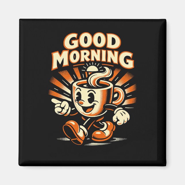 The Morning Brew Magnet (Vorne)