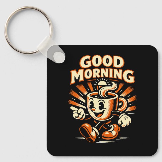 The Morning Brew Schlüsselanhänger (Vorderseite)