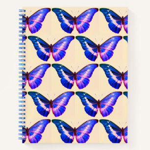 The Morpho Butterfly Hardcover Spiral Sketchbook N Notizbuch