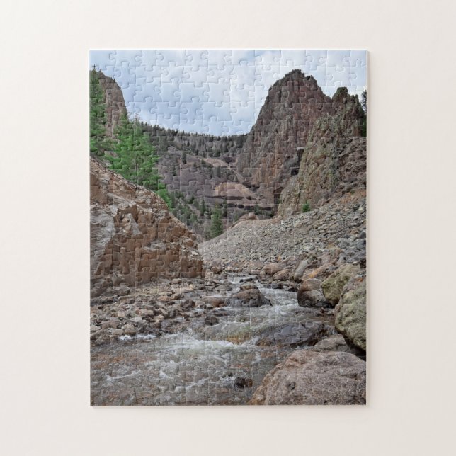 The Mountains of Creede, Colorado - 11x14 - 252 pc Puzzle (Vertikal)
