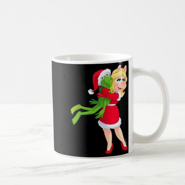 The Muppets Kermit Miss Ggy Christmas  Kaffeetasse (Rechts)