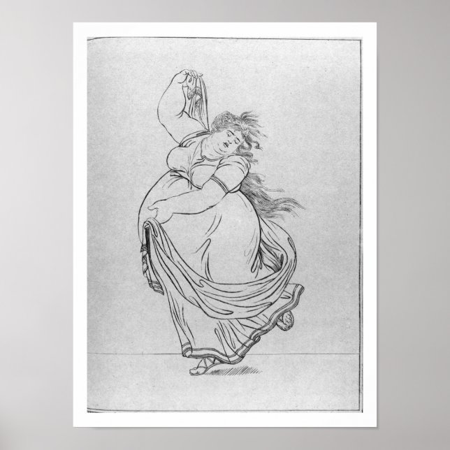 The Muse of Dance, Plate VI von einer neuen Ausgab Poster (Vorne)