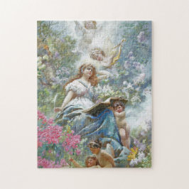The Muse of Poesie (von Konstantin Makovsky) Puzzle