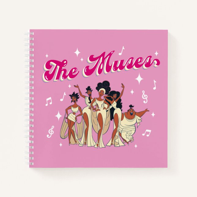 The Muses Notebook Notizbuch (Vorderseite)