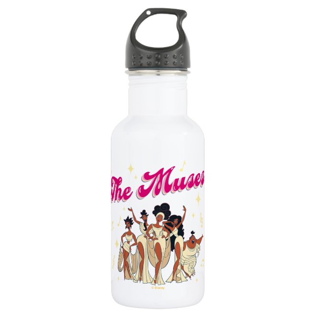 The Muses Stainless Steel Water Bottle Edelstahlflasche (Vorderseite)