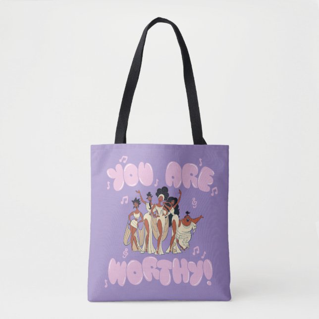 The Muses - You Are Worthy Tote Bag (Vorderseite)