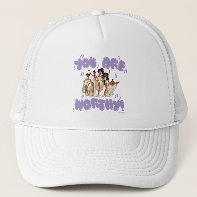 The Muses - You Are Worthy Trucker Hat Truckerkappe (Vorderseite)