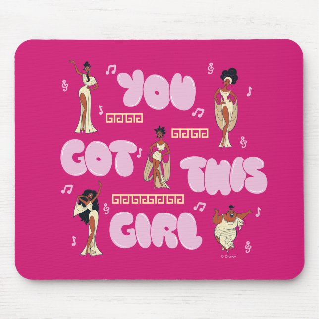 The Muses - You Got This Girl Mouse Pad Mousepad (Vorne)
