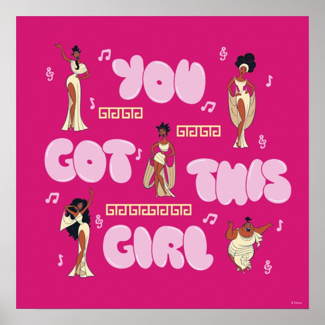 The Muses - You Got This Girl Poster (Vorne)