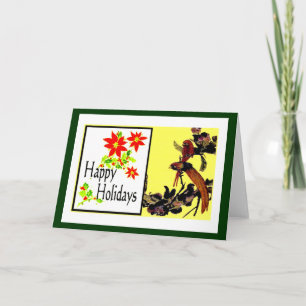 The MUSEUM Artist Series J. Gibney Happy Holidays  Feiertagskarte