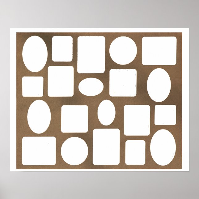 The Museum Zazzle Poster (Vorne)