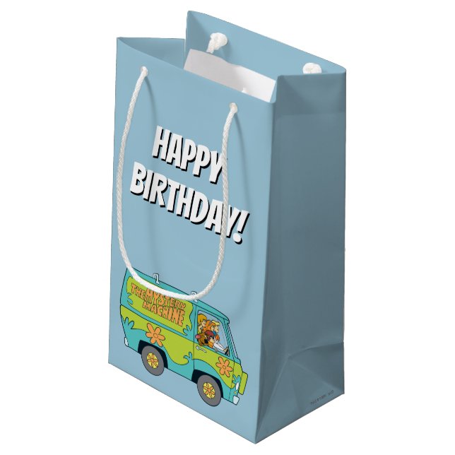The Mystery Machine Right Side Kleine Geschenktüte (Rückseite Schrägansicht)