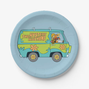 The Mystery Machine Right Side Pappteller