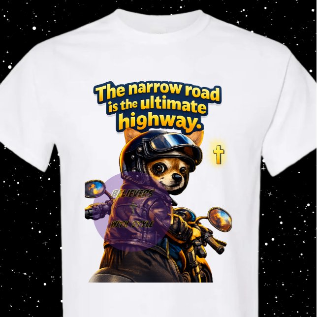 The narrow road - Christian T-Shirt (Von Creator hochgeladen)