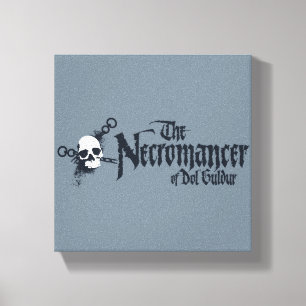 The Necromancer Name Leinwanddruck
