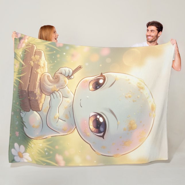 The Nectar Galaxy Wanderers Fleecedecke (Beispiel)