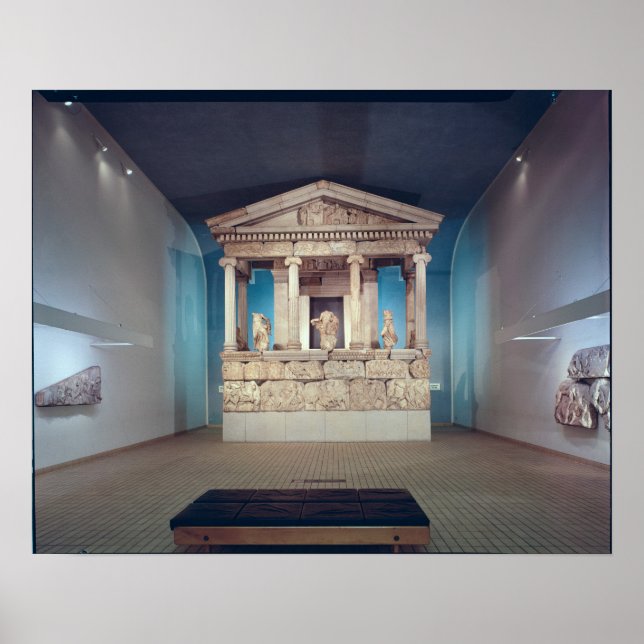 The Nereid Monument, Xanthos, c.390-380 v. Chr. Poster (Vorne)