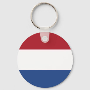 The Netherlands (Dutch) Flag Schlüsselanhänger