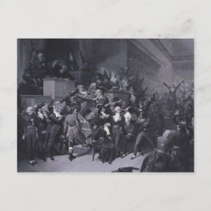 The Neunten Thermidor, c.1840 Postkarte