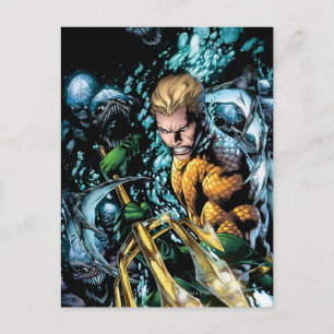 The New 52 - Aquaman #1 Postkarte