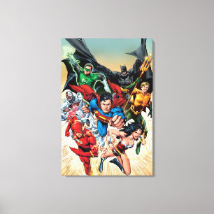 The New 52 Cover #1 4. Druckversion Leinwanddruck