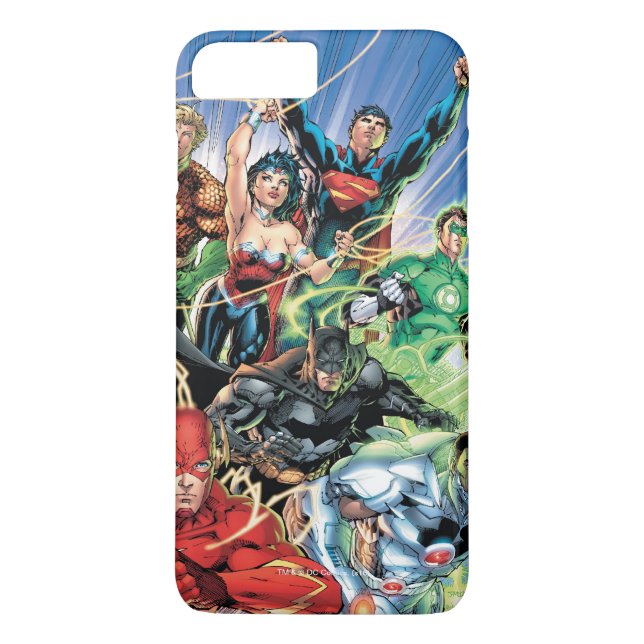 The New 52 - Justice League #1 Case-Mate iPhone Hülle (Rückseite)