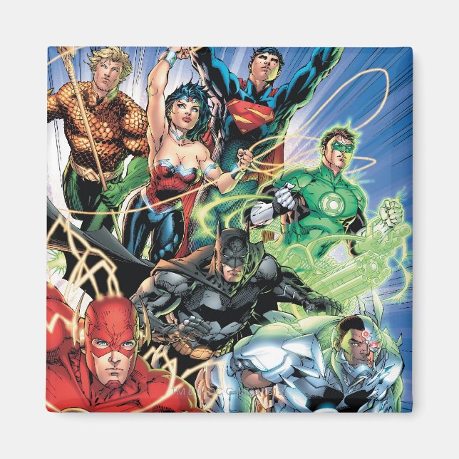 The New 52 - Justice League #1 Magnet (Vorne)