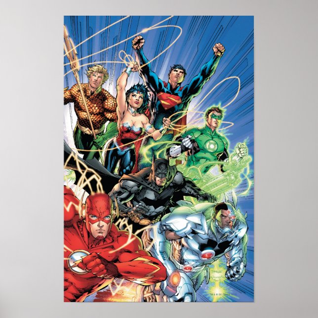 The New 52 - Justice League #1 Poster (Vorne)