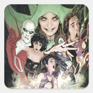 The New 52 - Justice League Dark #1 Quadratischer Aufkleber