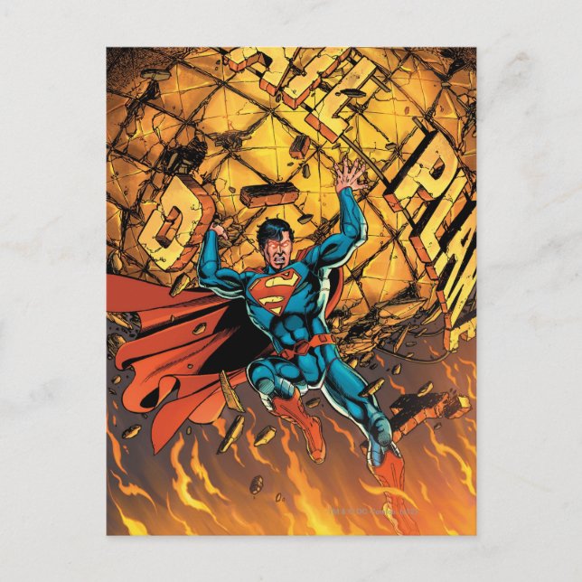 The New 52 - Superman #1 Postkarte (Vorderseite)