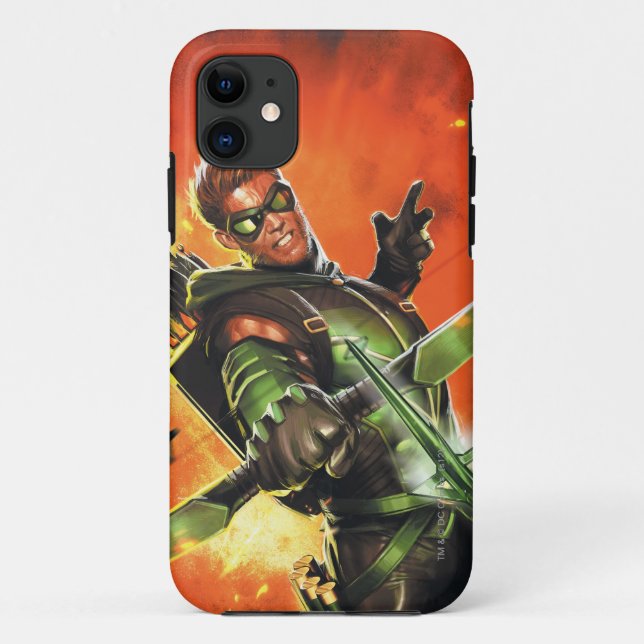 The New 52 - The Green Arrow #1 Case-Mate iPhone Hülle (Rückseite)
