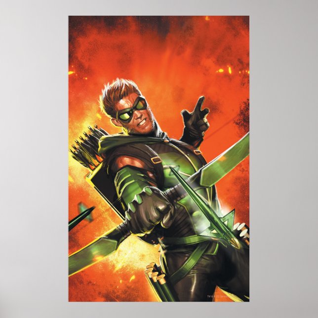 The New 52 - The Green Arrow #1 Poster (Vorne)
