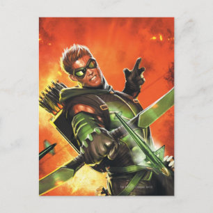 The New 52 - The Green Arrow #1 Postkarte