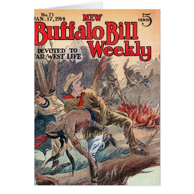 The New Buffalo Bill Weekly No. 71 1914 (Vorne)
