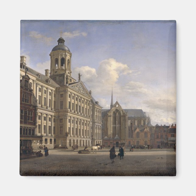 The New Town Hall, Amsterdam, 1668 Magnet (Vorne)
