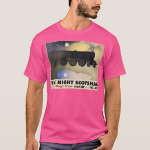 The Night Scotsman Vintage Travel Poster Classic T-Shirt
