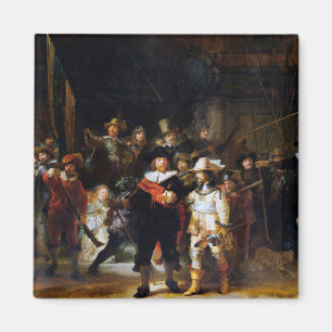 The Night Watch, Rembrandt, 1642 Magnet