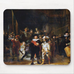 The Night Watch, Rembrandt, 1642 Mousepad