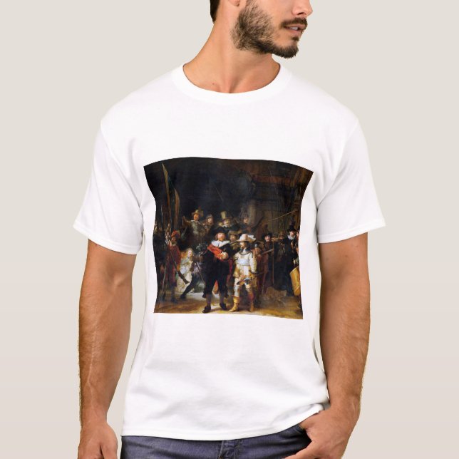 The Night Watch, Rembrandt, 1642 T-Shirt (Vorderseite)