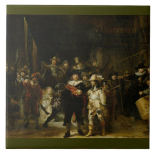 The Night Watch, Rembrandt van Rijn Fliese