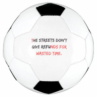 The No Refunds Design: Fußball