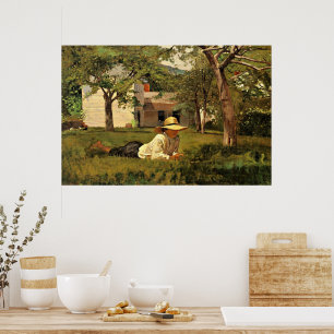 The Nooning von Winslow Homer Poster