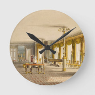 The North Drawing Room, or Music Room Gallery from Runde Wanduhr