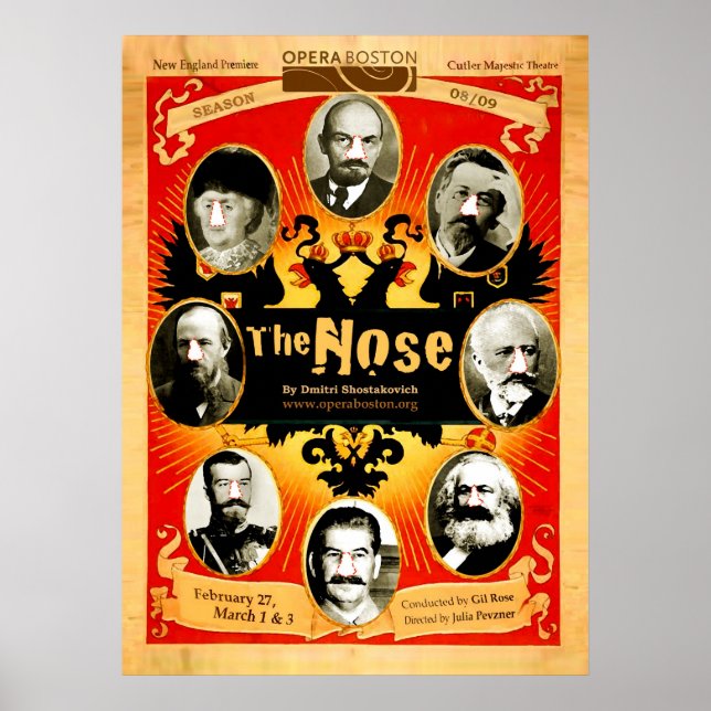 The Nose: Streetposter, 2009 Poster (Vorne)