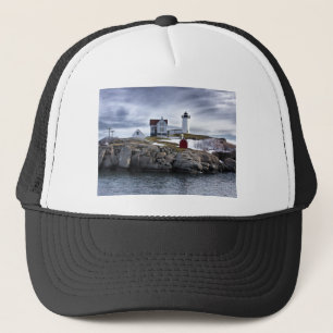 The "Nubble" Cape Neddick lighthouse York, Maine Truckerkappe