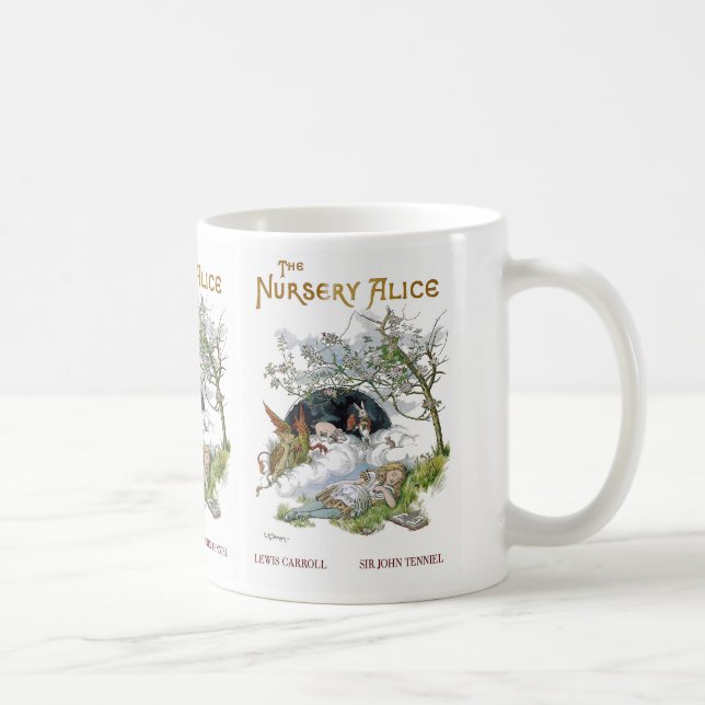 “ The Nursery Alice ” ,Lewis Carroll Kaffeetasse (Rechts)