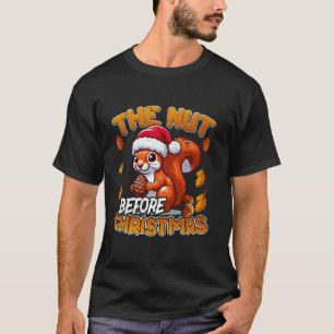 The Nut Gips Christmas Funny Weihnachtsmannmütze E T-Shirt