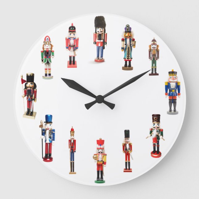 "The Nutcracker" Acrylwand Große Wanduhr (Vorderseite)