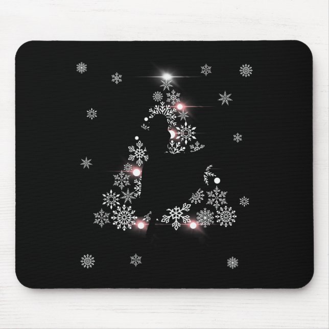 The Nutcracker Ballet Clara Tree Christmas Holiday Mousepad (Vorne)