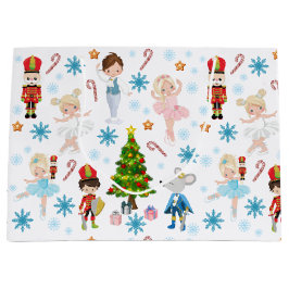 The Nutcracker Characters Clara Winter Christmas Große Geschenktüte
